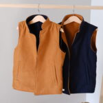 C-Vest navy camel