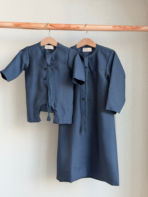 B-Gray blue kandura - Image 2